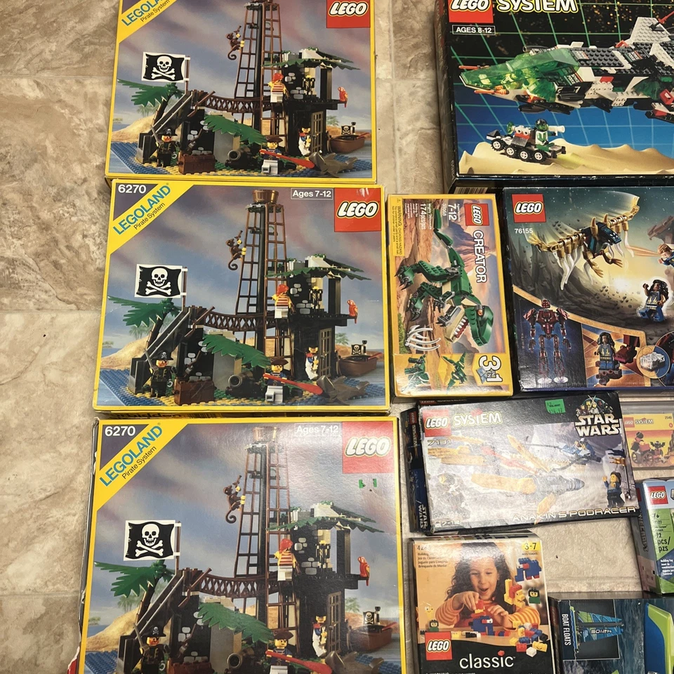 Lote Juegos Lego 6270 6984 7131 4283 2540 42105 75344 Rojo Descripción OBO Foto 2 de 4