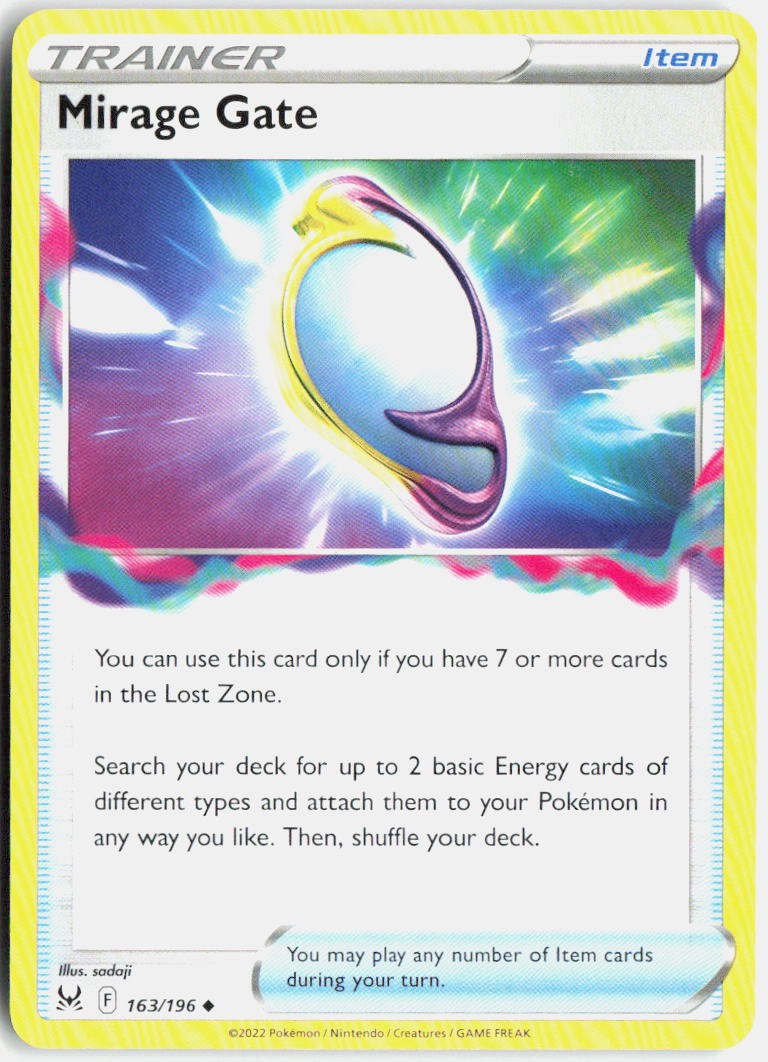 Mirage Gate 163/196 Uncommon Lost Origin Pokemon Lightly Played