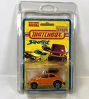 Vintage 1976 Matchbox Flying Beetle IV Super Fast Die Cast Metal Orange