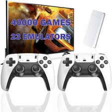 Wireless Retro Game Console Stick with 40000 Games, Video Game Console 23 Emul