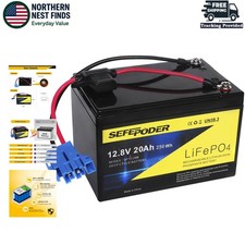Lightweight 12V 20Ah Rechargeable Battery for Extended Playtime with Peg Perego
