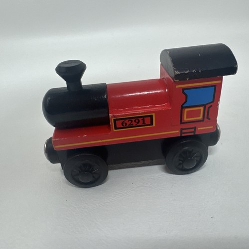 Melissa & Doug Wooden Train Puzzle World Engine 6291 Melissa And Doug - Picture 4 of 8