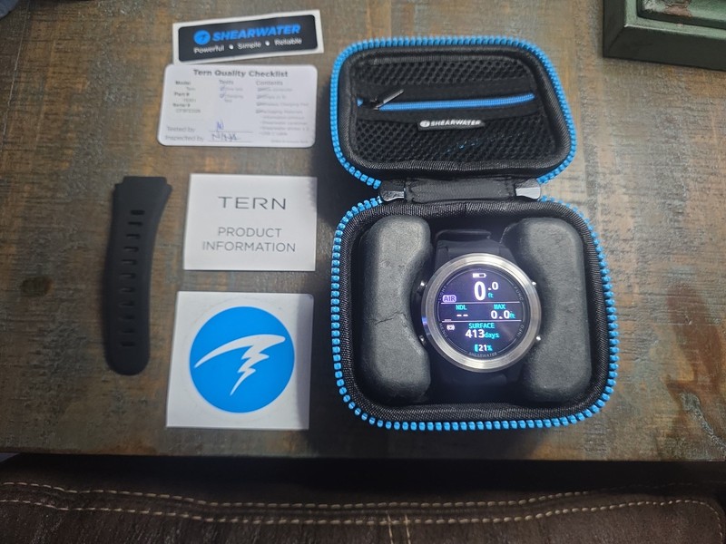 Shearwater Tern Dive Computer Watch Scuba Diving Accessory