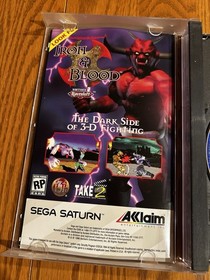 Impact Racing Sega Saturn COMPLETE w/  Registration Card 1996 JVC Fun Com