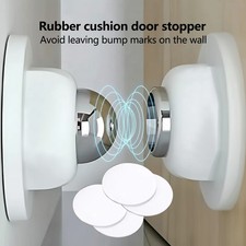 1pc Magnetic Door Stopper: Strong Silicone Anti-Collision Silent Catch - NEW