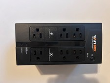 WattBox WB-OVRC-UPS-350-6 Desktop UPS 350VA 210W 120V 6 Outlets Black