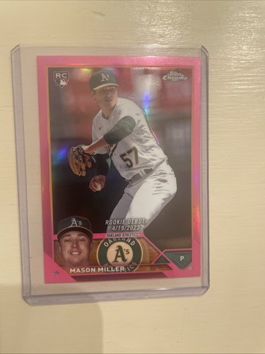 2023 Topps Chrome Update Series - Rookie Debut Pink Refractor #USC39 Mason... - Photo 2/5