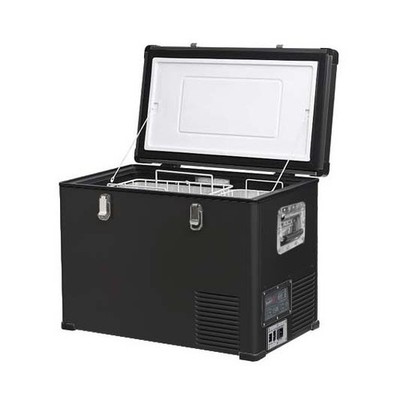 INDEL B TB46 Black Steel - 46 Liter Kühlschrank - 12VCC - 45W