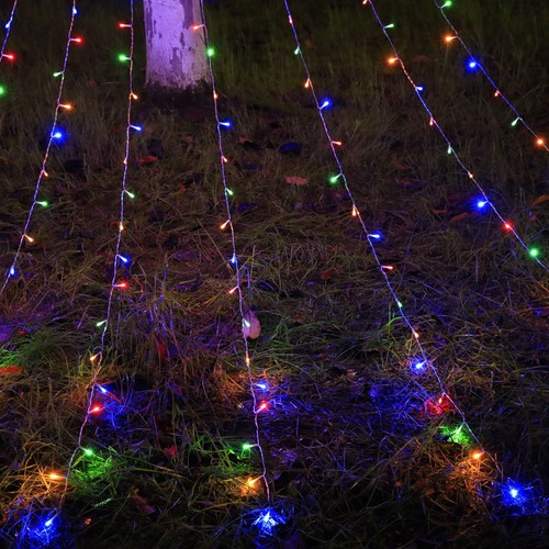 Waterfall Light LED String Light Decorative Outdoor Decor Outdoor Light FI - Picture 8 of 16