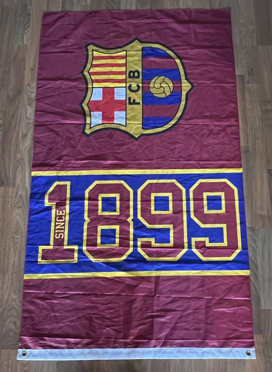 FC Barcelona Unisex Adult International Club Soccer Fan Flags for