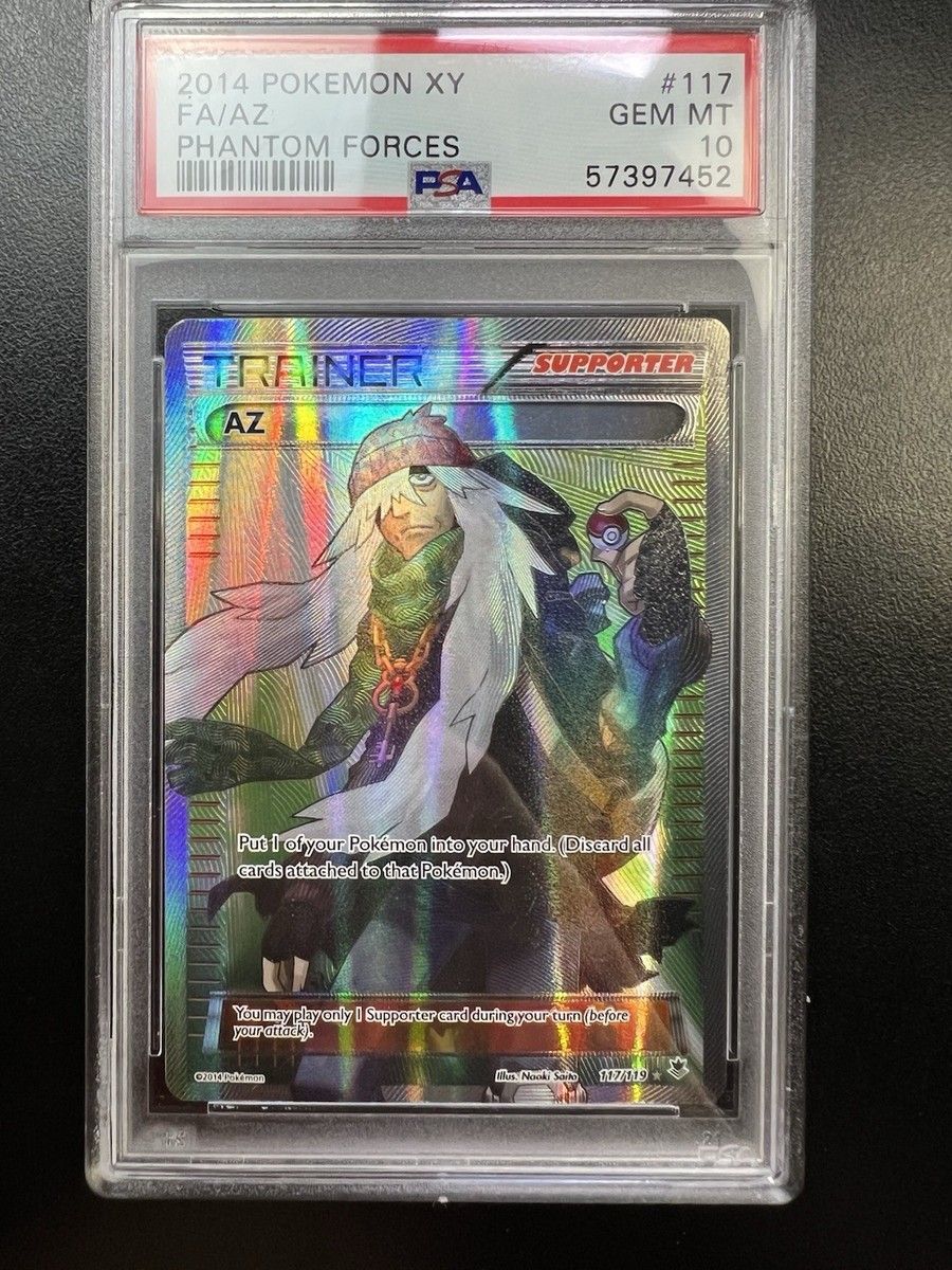 AZ(エーゼット) PSA10 2014 Pokemon XY Phantom Forces AZ Full Art 117/119 PSA 10 Germ