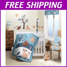 Mini Crib Bedding Set with Lion King Characters