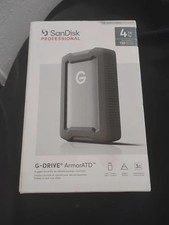 SanDisk Professional 4TB G-DRIVE ArmorATD USB-C Portable HDD-SDPH81G-004T-GBA1D