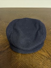 Vintage LL Bean 100% Wool Cabbie Hat! Made In USA Size Large