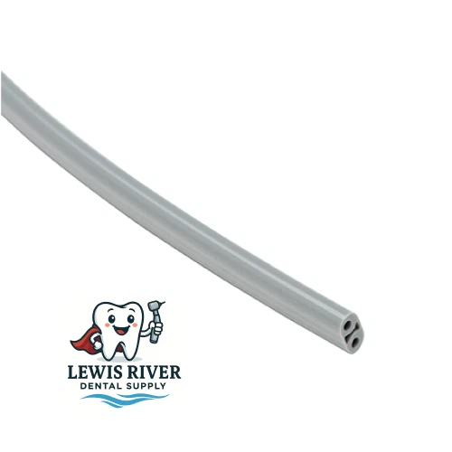 DCI 232 Asepsis 2-Hole Syringe Tubing Gray 10ft