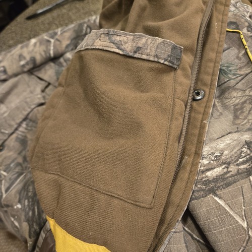 Realtree Hunting Field Jacket Water-Resistant Camo Fabric Men size 2XL w/ flaw - Picture 10 of 22