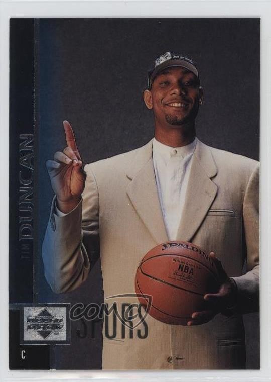 1997-98 Upper Deck Tim Duncan #114 HOF 2v5