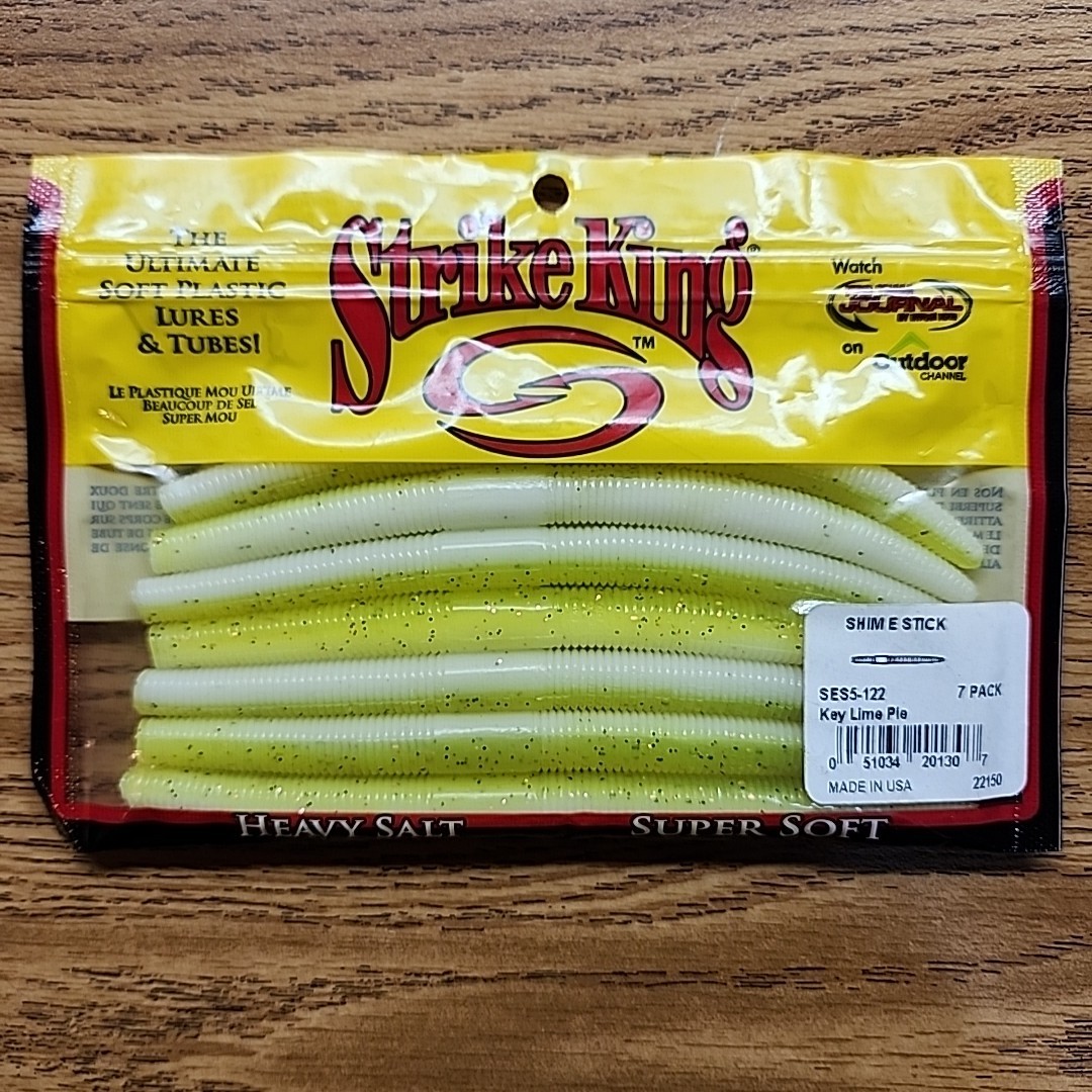 Lot Of 6 Strike King Shim-E-Stick 7pc 5”  - Image 6