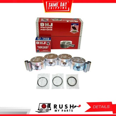 99-01 Piston and Ring Kit For Honda CR-V 2.0L L4 DOHC 16v DNJ PRK226