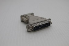 DB25 Male to DB9 Female Serial Parallel Port Adapter Gender Changer Converter