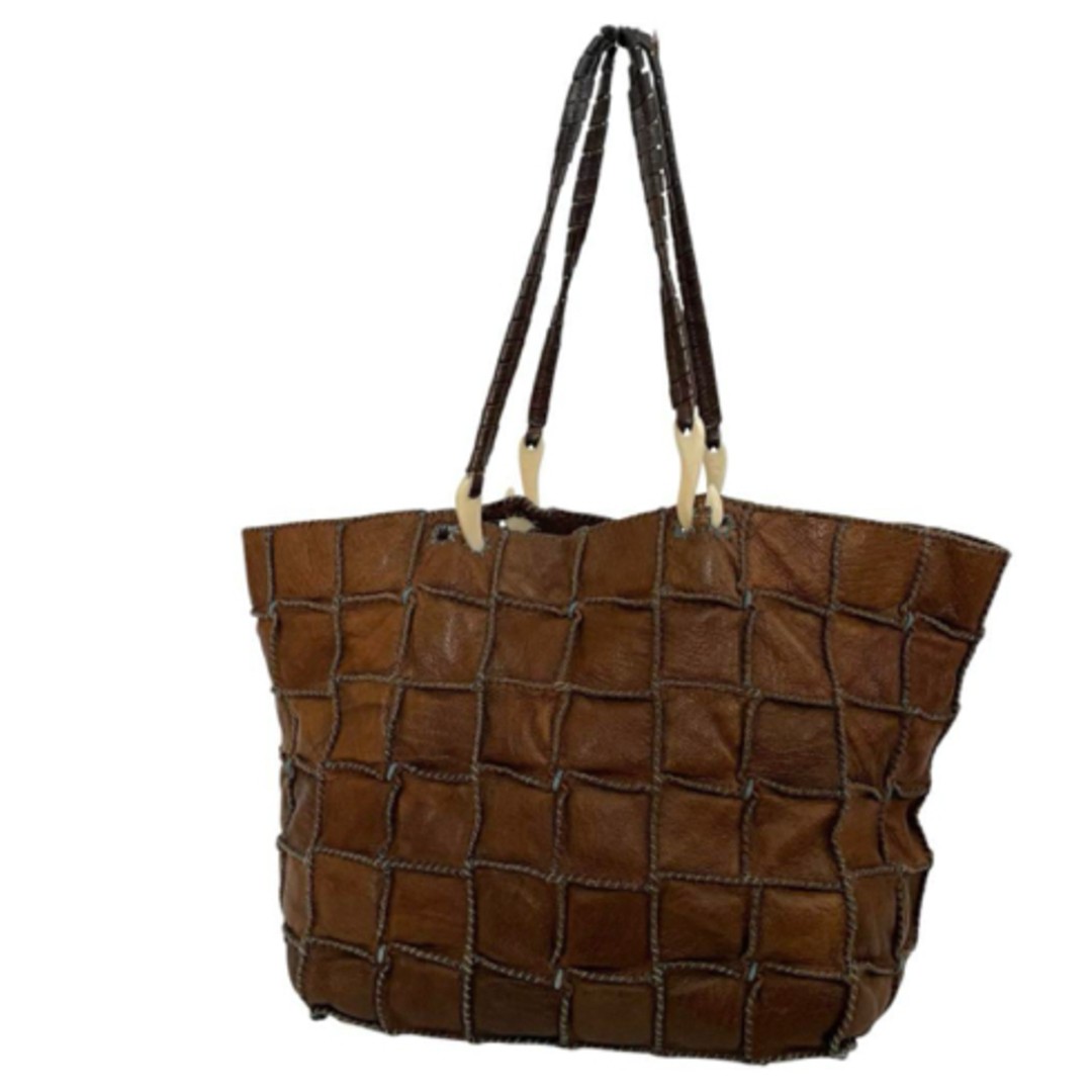 Jamin Puech Patchwork Tote Bag Leather H28xW28-47… - image 3