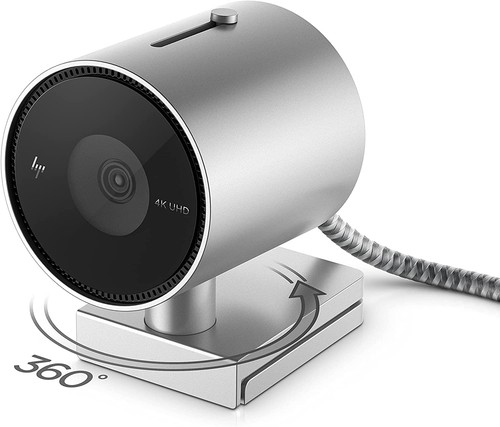 HP 950 4K Webcam with AI Face-Framing with 103 Degree Field-of-View for Streamin - 第 7/10 張圖片