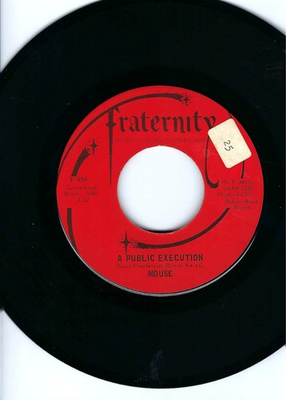 #ad #ad 60#x27;s GARAGE PUNK MOUSE quot;A PUBLIC EXECUTIONquot; quot;ALL FOR YOUquot; FRATERNTIY 956 $20.00