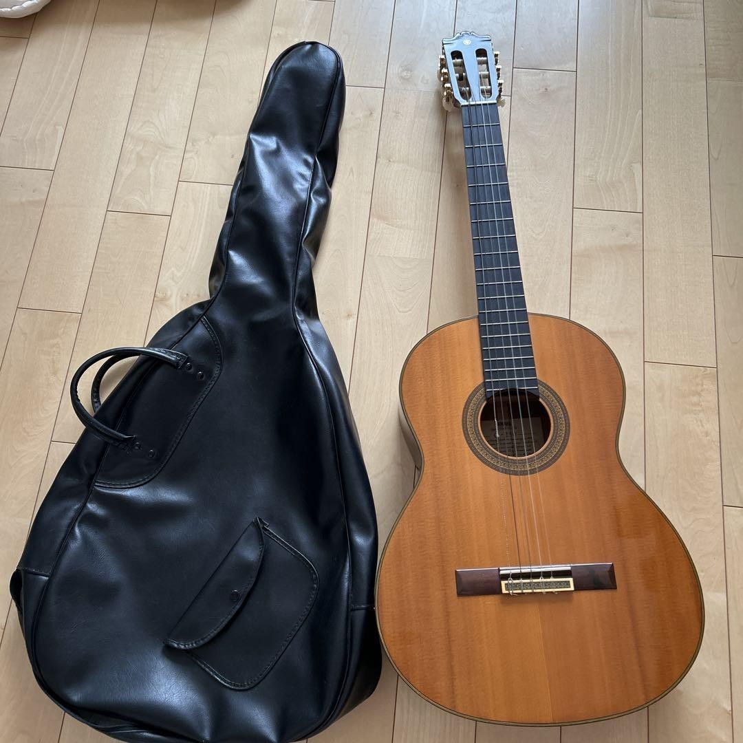 Acoustic Guitar Yamaha C-250 Nippon Gakki Natural Color with Case