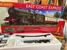 Hornby OO Gauge Steam Loco train Set East Coast Express. Mint Condition Boxed