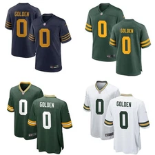 Matthew Golden 0# Packers Men Jersey