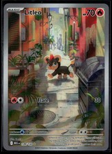 Litleo 139/132 Mega Evolution Illustration Rare Pokemon