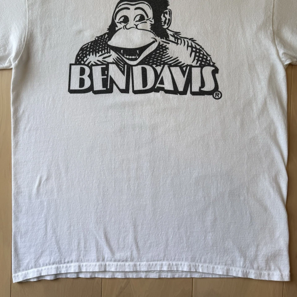 Camisa Ben Davis Grande Blanca Los Ángeles Streetwear Skateboard Punk Foto 4 de 4