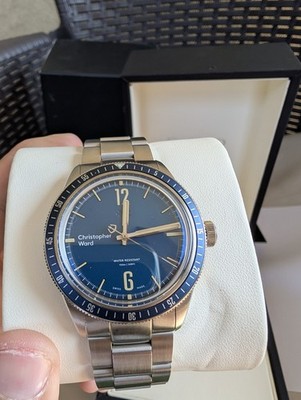 Christopher Ward C65 TRIDENT VINTAGE EDITION - FULL SET Handaufzug 