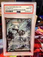 Kyurem ex 165/086 Sv: Black Bolt Holo PSA 10