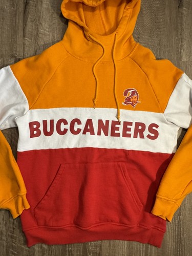 New Era Tampa Bay Buccaneers Pullover Hoodie Red/Orange Creamsicle Men’s Small - Picture 2 of 6