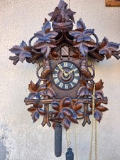 Antique Large Black Forest Cuckoo Clock Joseph Kuhner orologio a cucu' epoca 800