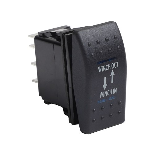 Illuminate Your Vehicle's Interior with the Blue LED Winch Rocker Switch - Picture 7 of 18