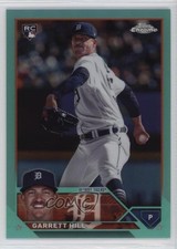 2023 Topps Chrome Update Aqua Refractor /199 Garrett Hill #USC43 g7c