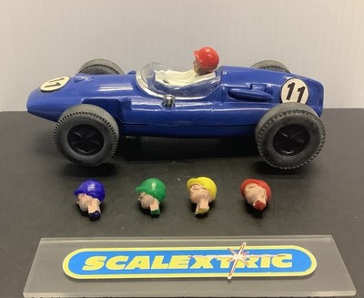 ORIGINAL SCALEXTRIC 1960er FORMEL JUNIOR FJ & FRÜHE AUTOS MEDIUM FAHRERKOPF x 1