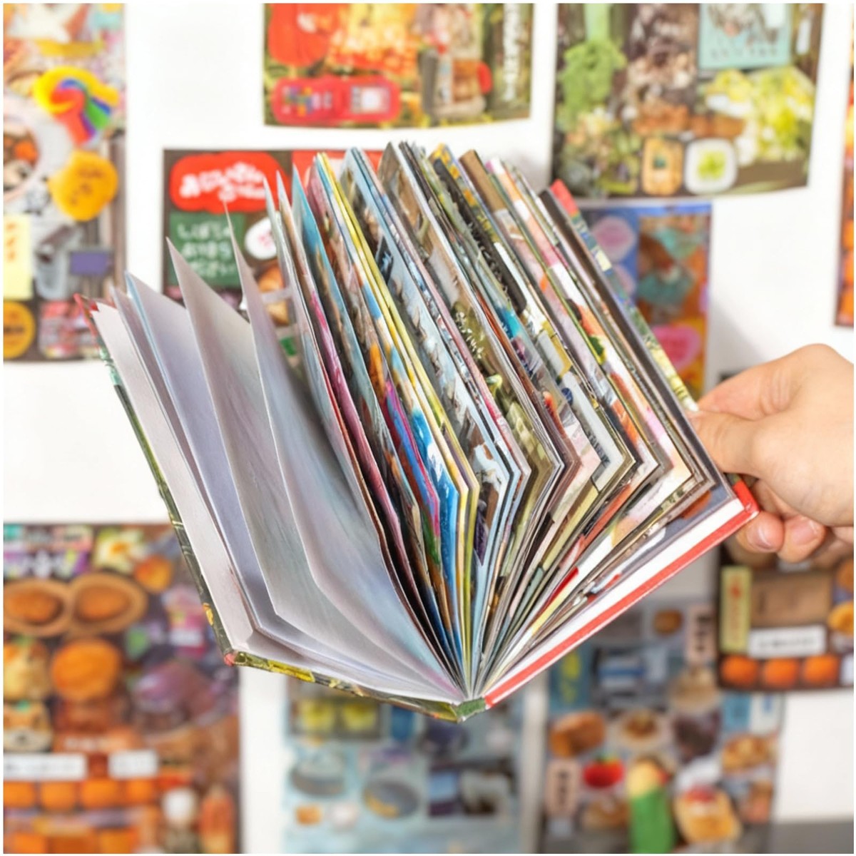 ブック♡ 800+ Pcs Heisei Retro Japanese Sticker Book 45 Sheets Kawaii Manga