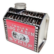 Vintage Towle’s Log Cabin Syrup Bank 1979 General Foods EXCELLENT!