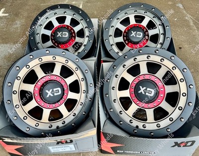 20 Zoll KMC XD137 Alufelgen nur Toyota 4 Runner Land Cruiser Hi Lux Prado