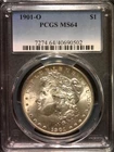 1901-O $1 MORGAN DOLLAR - PCGS MS-64