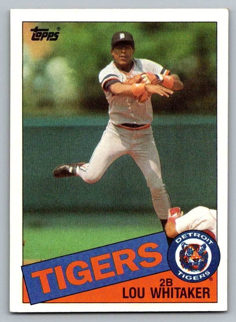 1985 Topps - Lou Whitaker #480