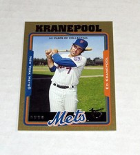 2005 Topps Retired Signature Gold 57 Ed Kranepool (#/500)  Mets