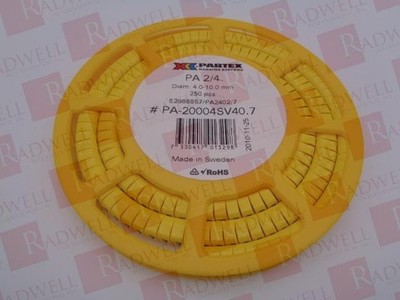 PARTEX PA-20004SV40.7 / PA20004SV407 (NEW IN BOX)