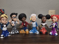 DJ Skribble's Spinheads 2003 DSI Electronics Toys Set Of 6