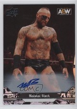 2023 Upper Deck AEW All Elite Wrestling Auto Malakai Black #14 Auto 0st6