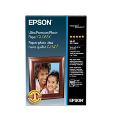 Epson Ultra Premium Glossy Photo Paper 4x6 High Gloss Instant Dry Heavyweight