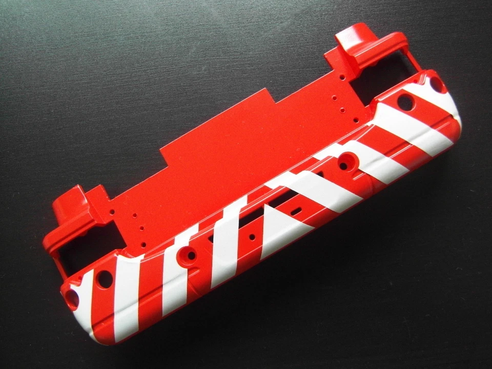 ARKA STICKERS TAMIYA 1/14 SCANIA R470 620 Aufkleber WEISS REFLEKTIERSTREIFEN CHEVRONS für Stoßstange